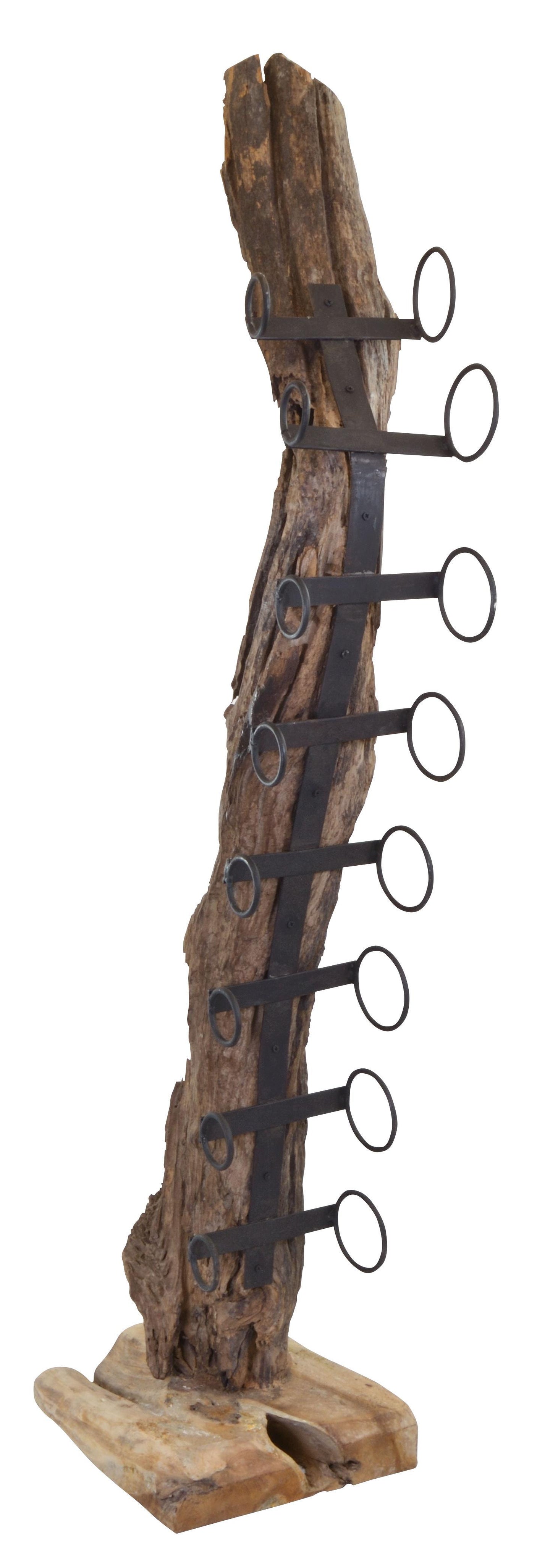Teak Tree Root Wine Rack