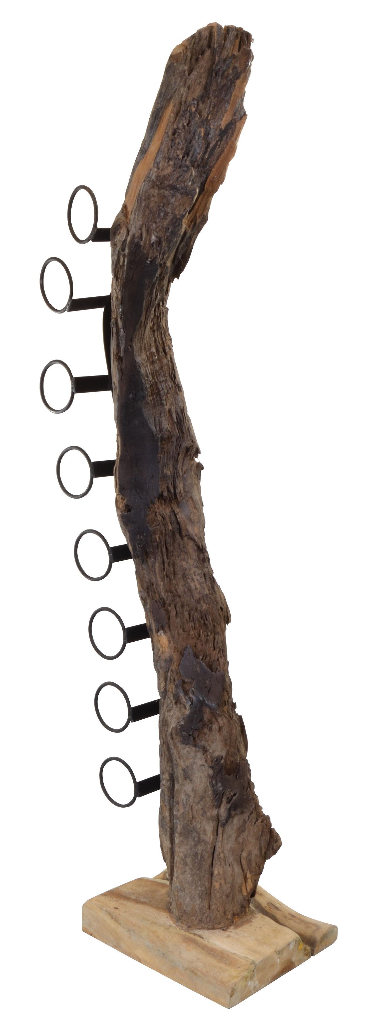 Teak Tree Root Wine Rack