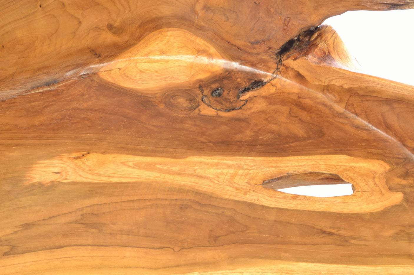 Close-up of a wooden surface with natural grain and texture