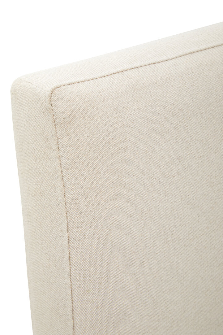 Arden Whitewash Oak & Linen Dining Chair