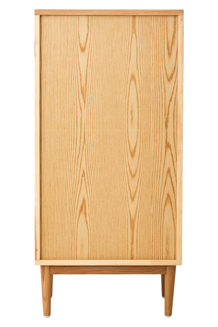 Arden Rattan & Oak 4 Drawer Chest of Drawers