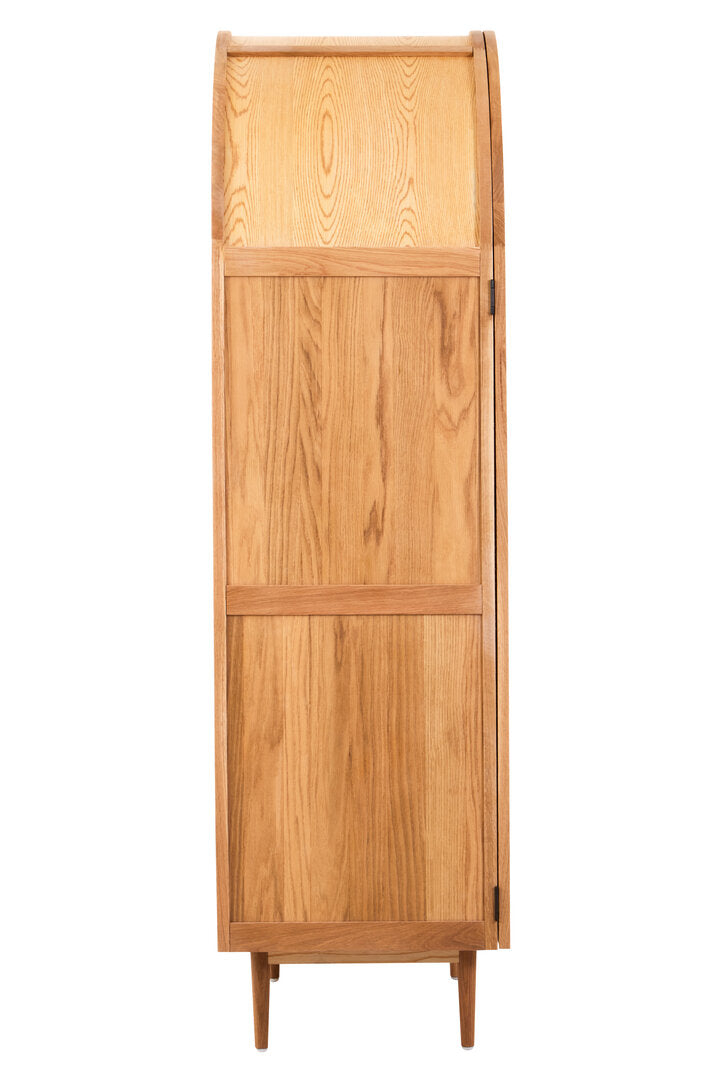 Arden Rattan & Oak 2 Door Wardrobe
