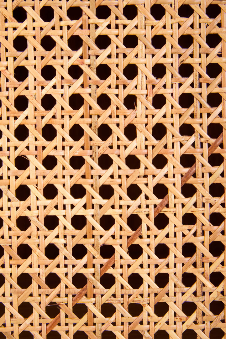 Arden Rattan & Oak 2 Door Wardrobe