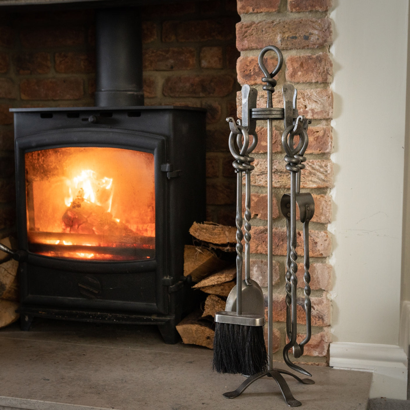 Hand Turned Loop Handle Companion Set