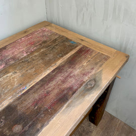 Recycled Wood Dining Table