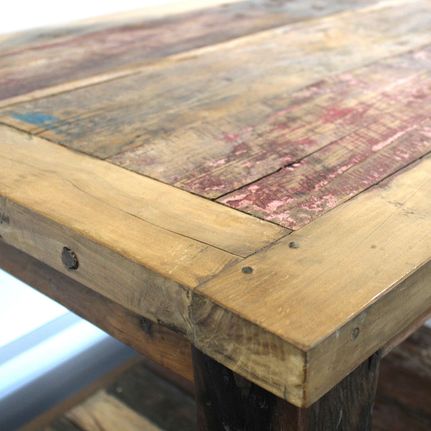 Recycled Wood Dining Table