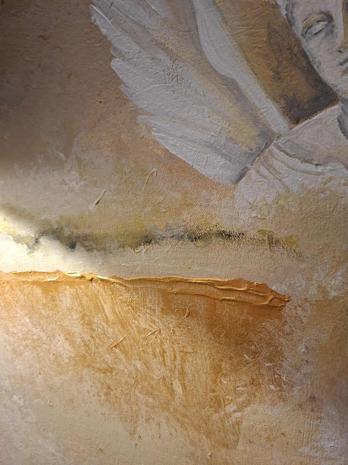 Ascend – Original Hand Painted Sculptural Canvas Art