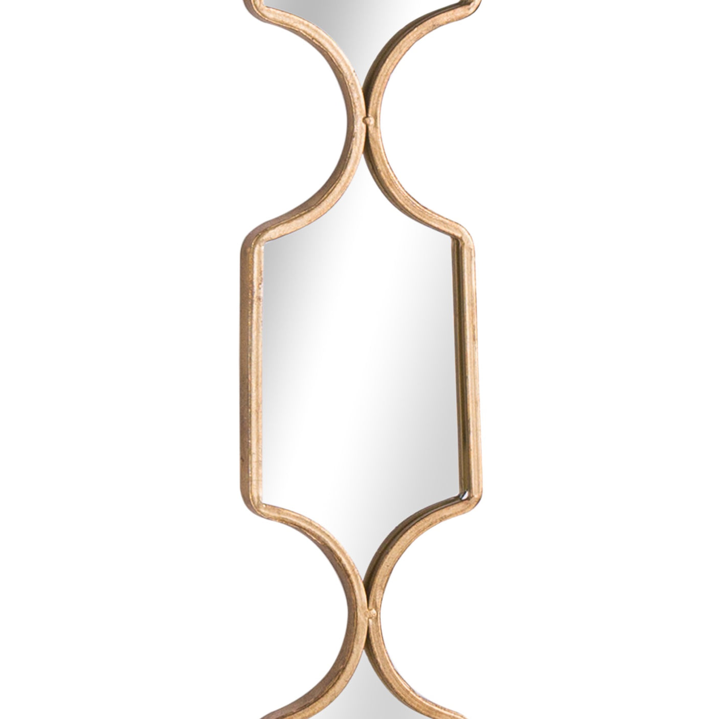 Square Decorative Hanging Gold Mirror