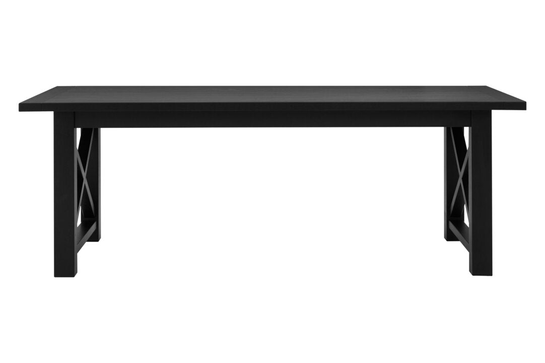 Arden Black Oak Dining Table