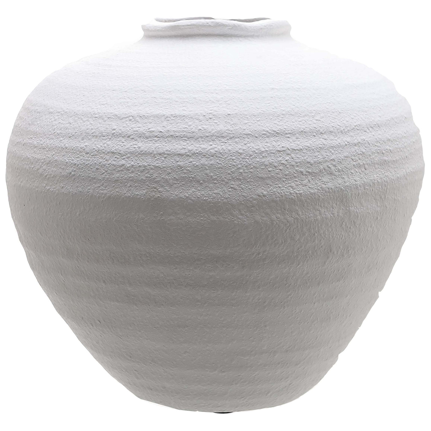 Regola Matt White Ceramic Vase