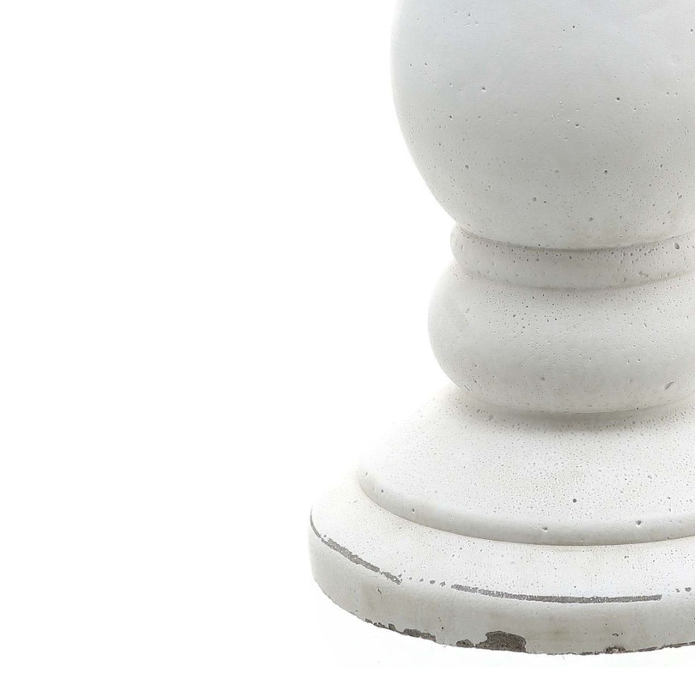 Matt White Ceramic Candlesticks