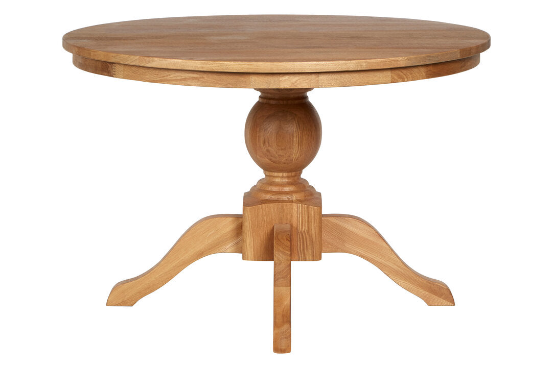 Arden Natural Oak Round Dining Table