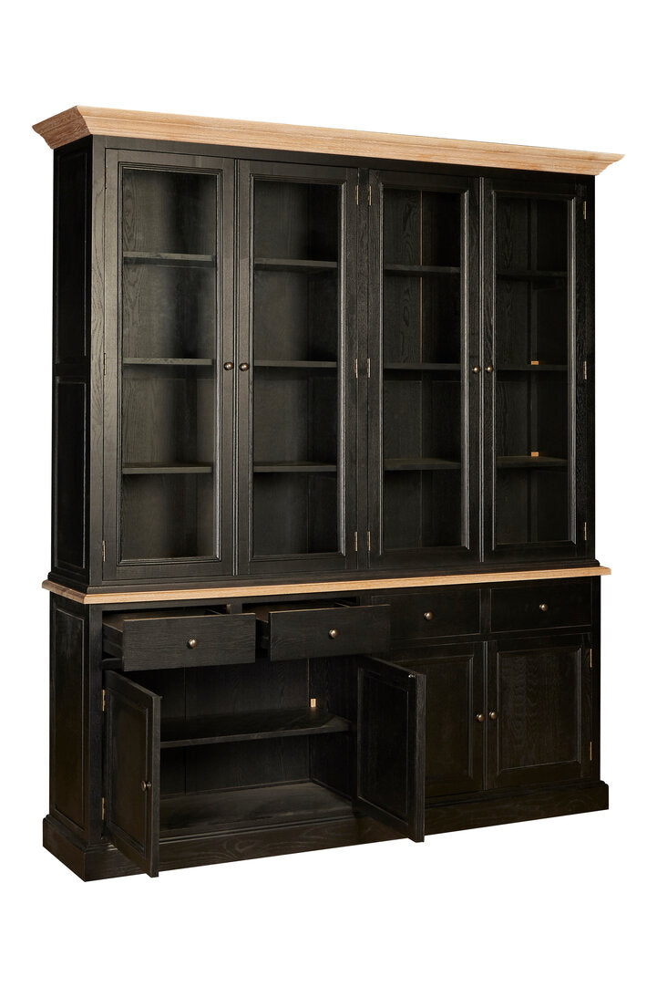 Arden Black Oak Large Dresser Unit