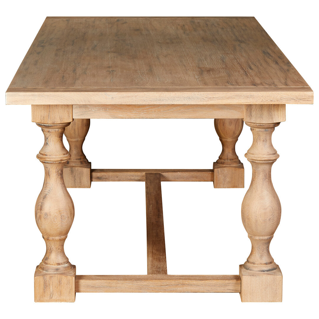 Arden Whitewashed Oak Dining Table
