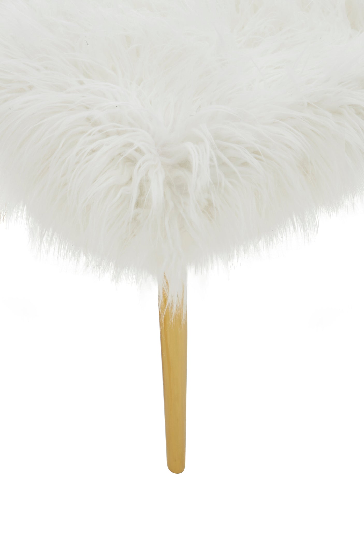 The Honeybourne Ultimate Luxe Fur Effect Bench