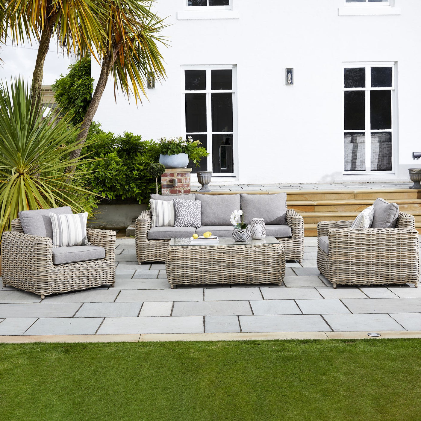 Amalfi 5 Seater Outdoor Sofa Set