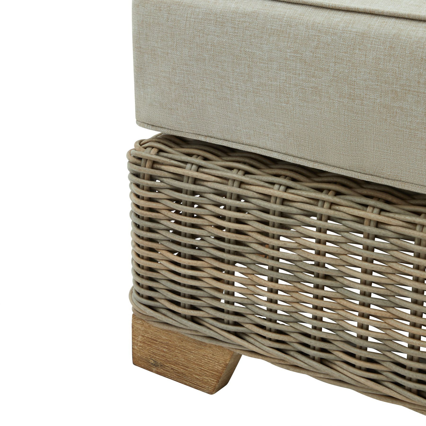 Capri Outdoor Foot Stool