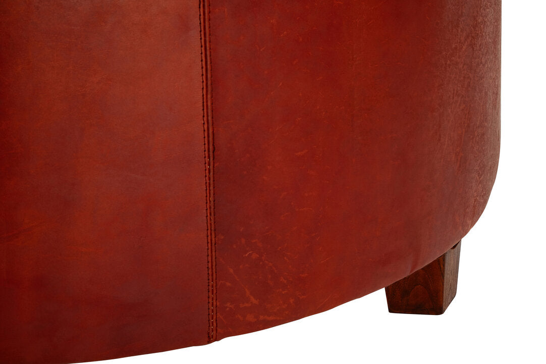 Tierra Round Buttoned Stool