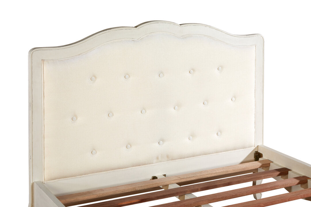 Vienne White Double Bed