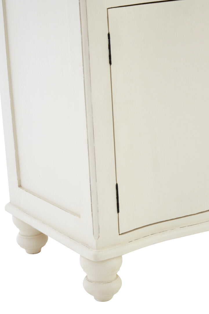Vienne 6 Drawer White Sideboard