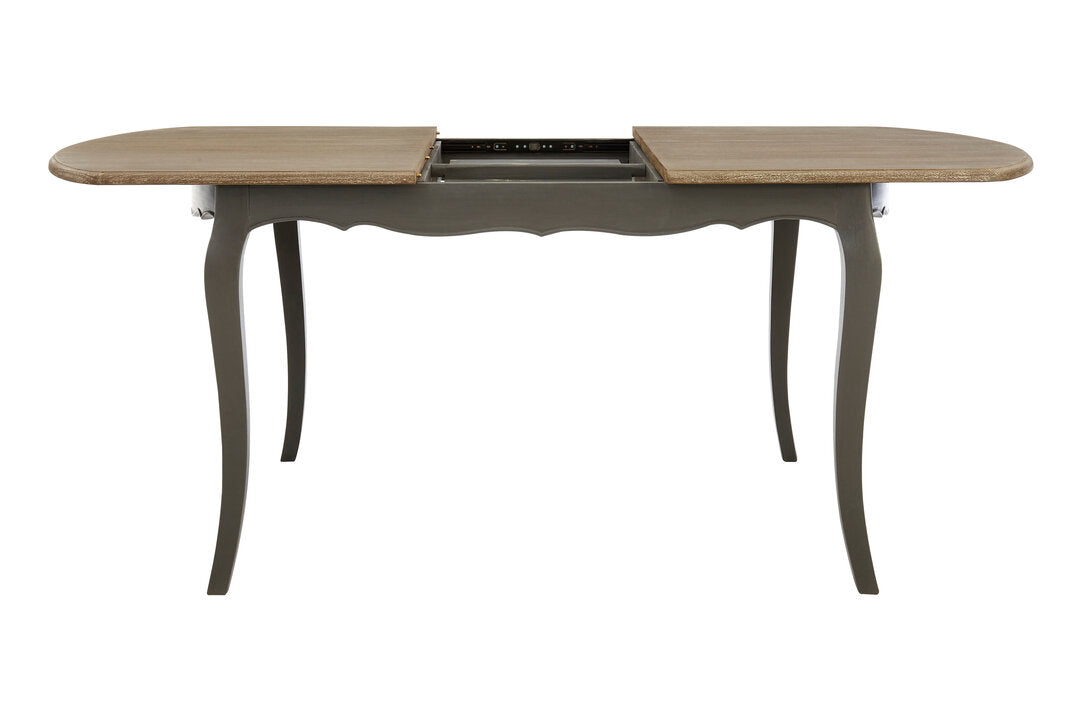 Vienne Dark Grey Extendable Dining Table