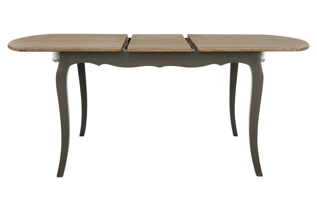 Vienne Dark Grey Extendable Dining Table