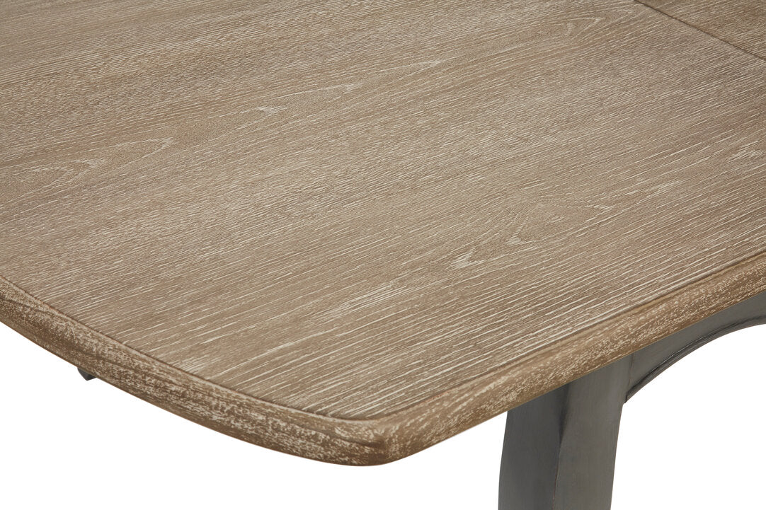 Vienne Dark Grey Extendable Dining Table