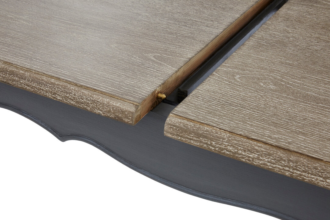 Vienne Dark Grey Extendable Dining Table