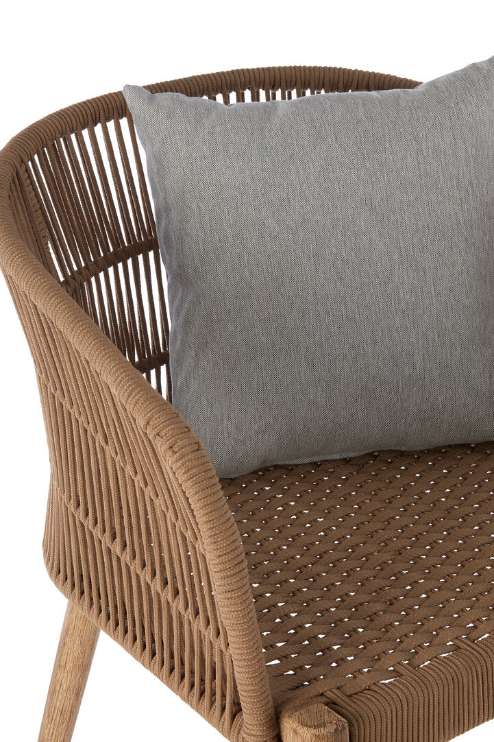 Kora Woven Rope Armchair