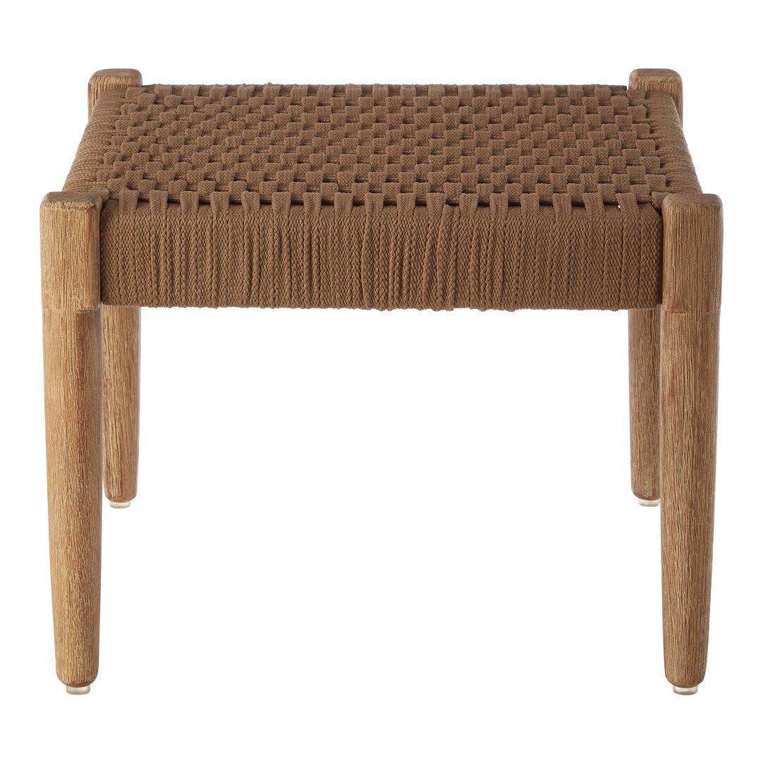 Kora Woven Rope Footstool