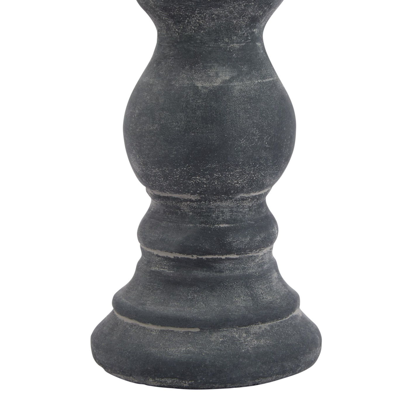 Amalfi Grey Column Candle Holder