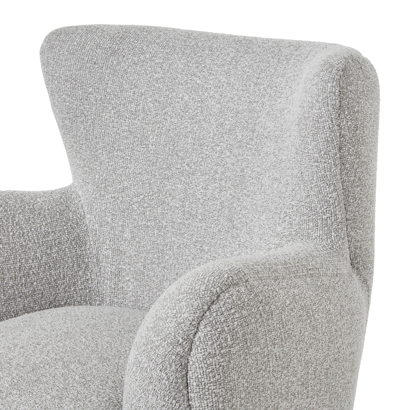 Hui Large Greige Armchair