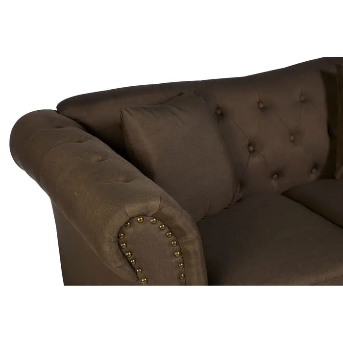 Painswick Two Seater Natural Chesterfield Sofa