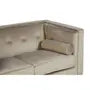 Calisa Two Seater Mink Velvet Sofa