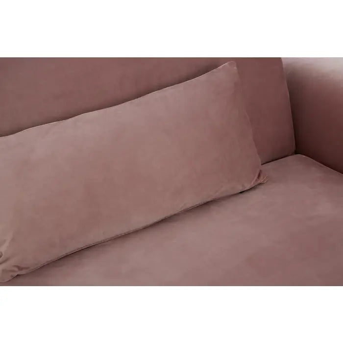 Broadway Pink Velvet Sofa Bed