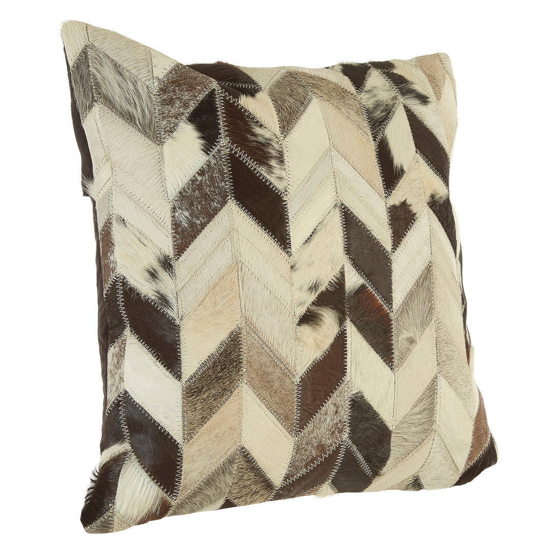 Nuvia Tierra Black And White Cowhide Cushion Cover