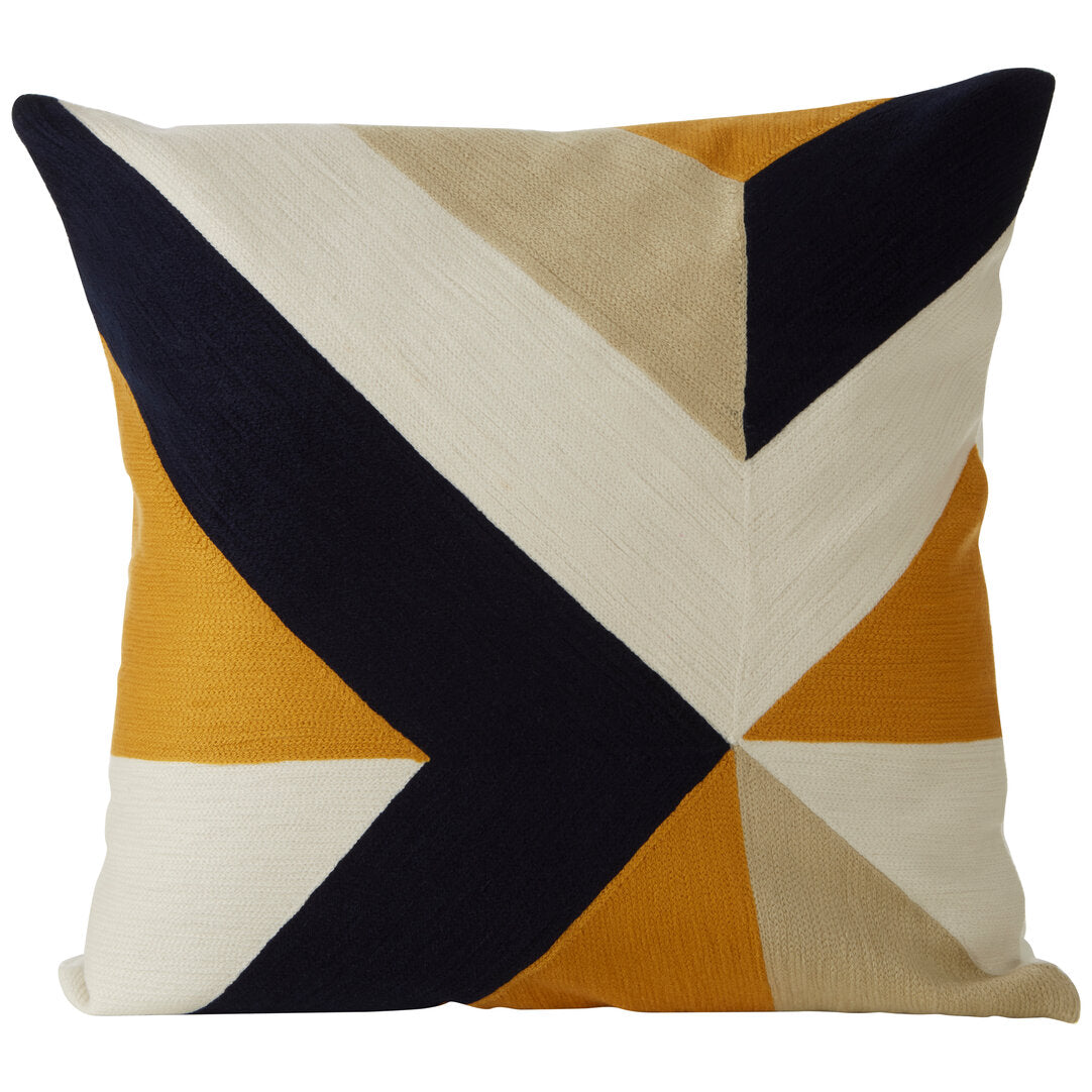 Nuvia Elora Abstract Pattern Embroidered Cushion