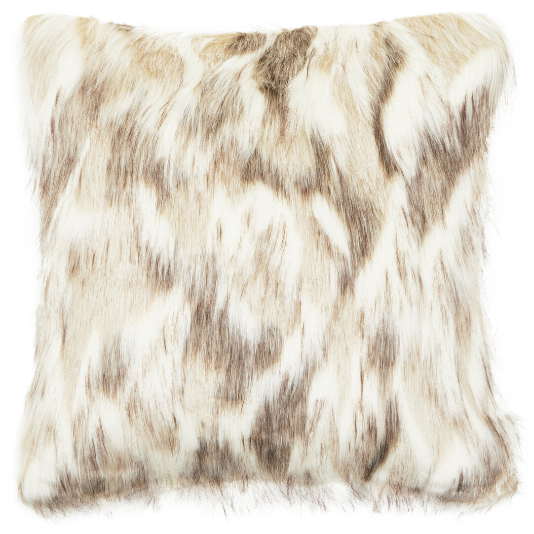 Nuvia Velura Natural Fur Square Fur Cushion
