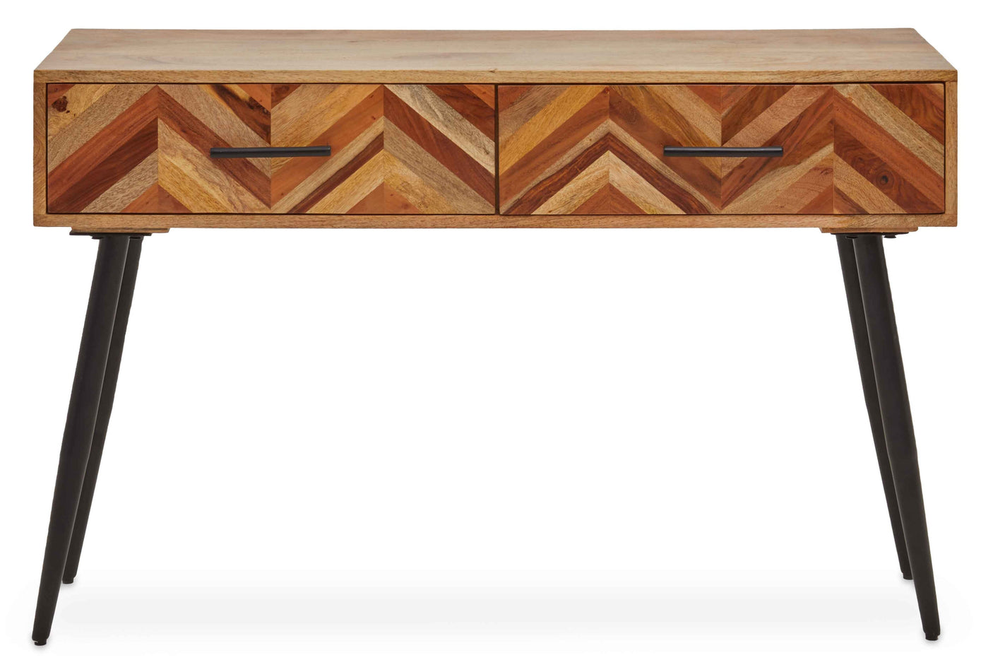 Tessera Two Drawer Mango Wood Console Table