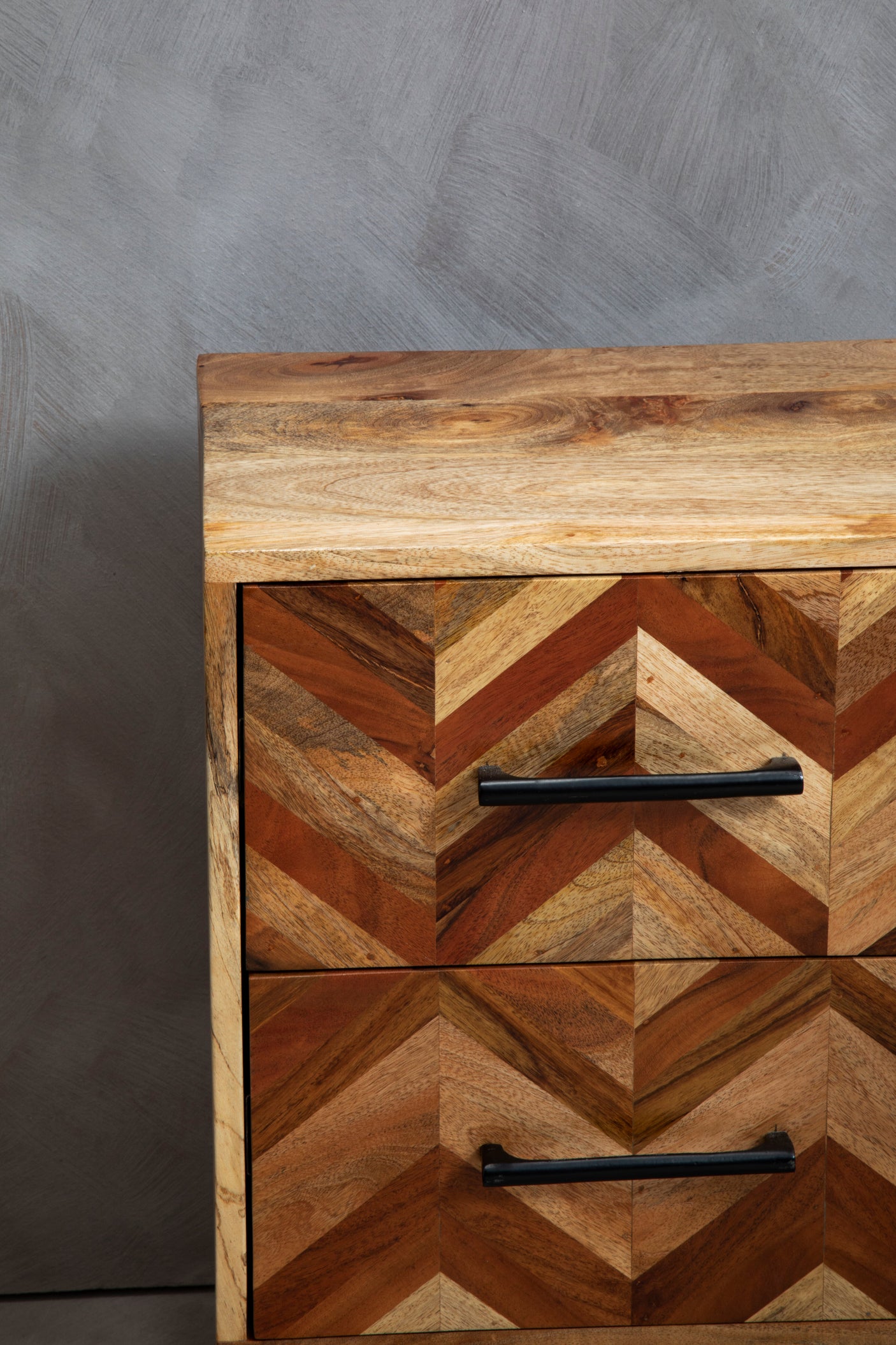 Tessera Mango Wood Bedside Table