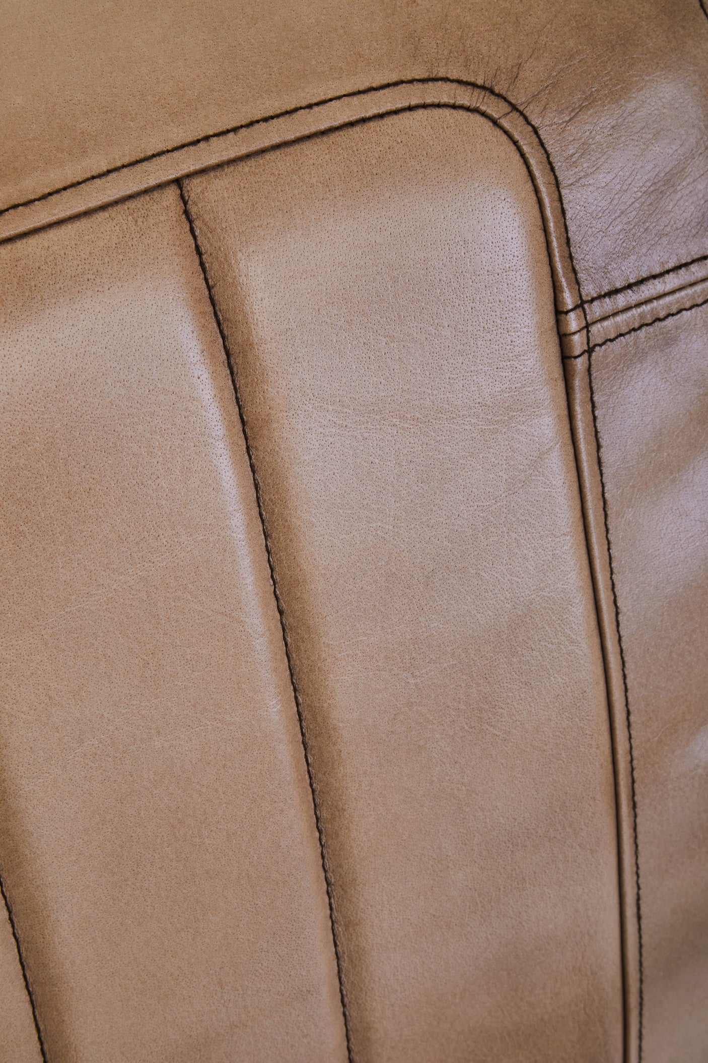 Forge Tan Leather Armchair