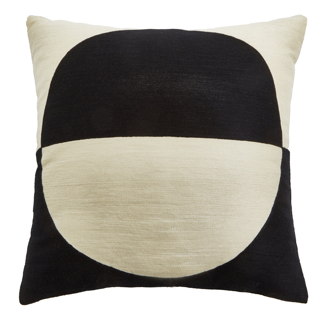 Nuvia Elora Cream And Black Cushion