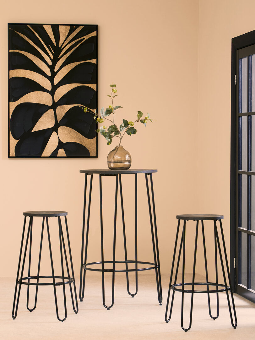 Union 3 Piece Bar Table & Stool Set