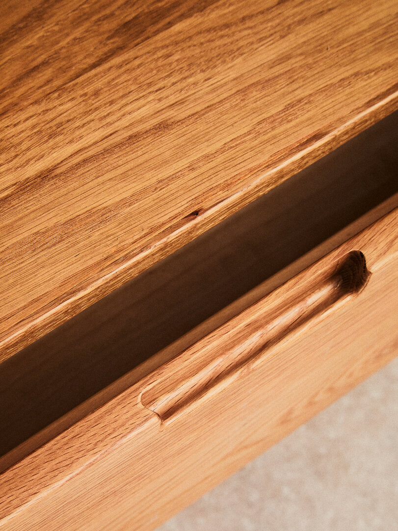 Arden Rattan & Oak 2 Door Wardrobe