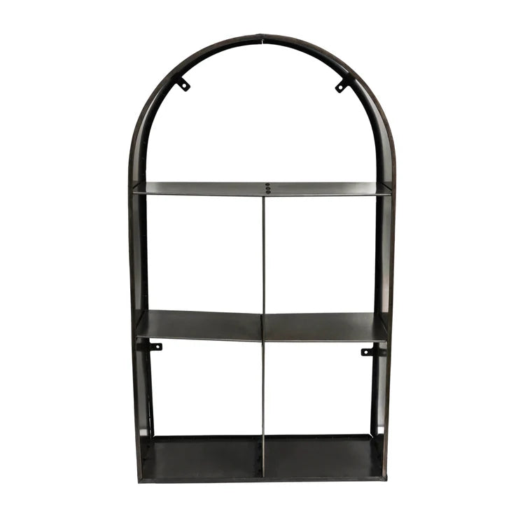 Outdoor Log Storage - Archway Sculpture
