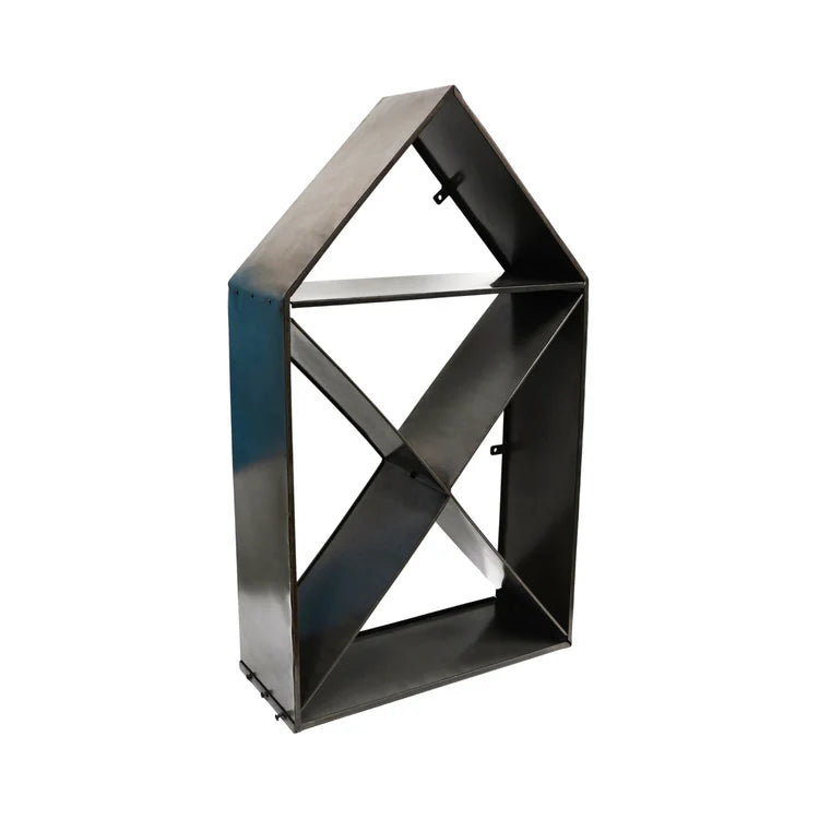 Outdoor Log Storage - House Shape