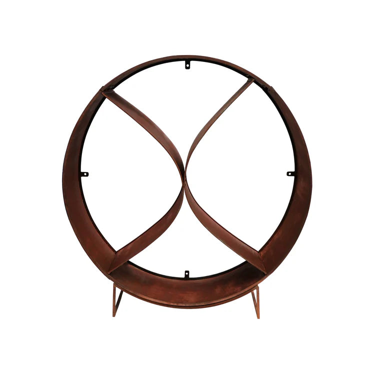 Outdoor Log Storage - Circle