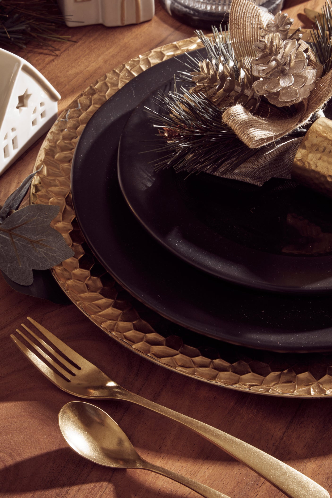 Vara Black Stoneware Side Plate