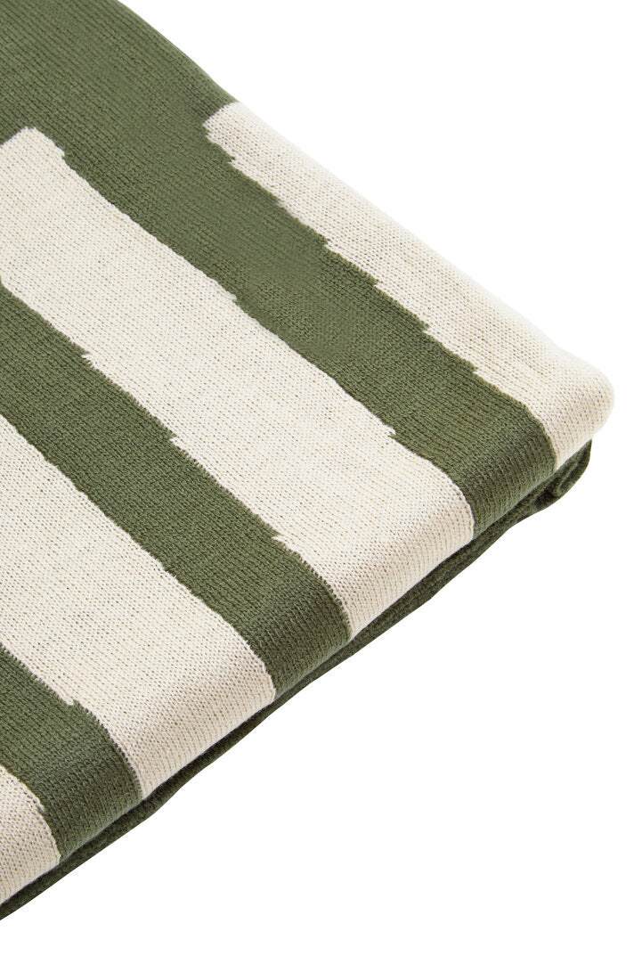 Nuvia Elora Natural And Green Throw