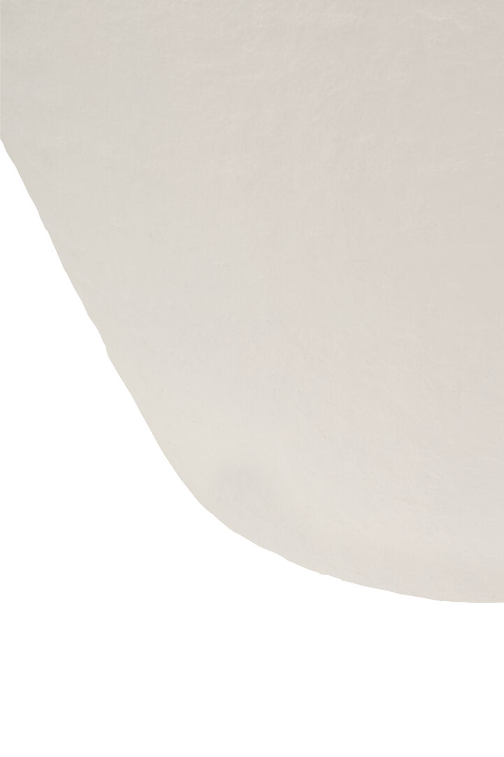 Avara Cotton Mache Large White Planter